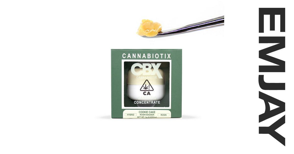 Cannabiotix Cookie Cake Rosin | Emjay