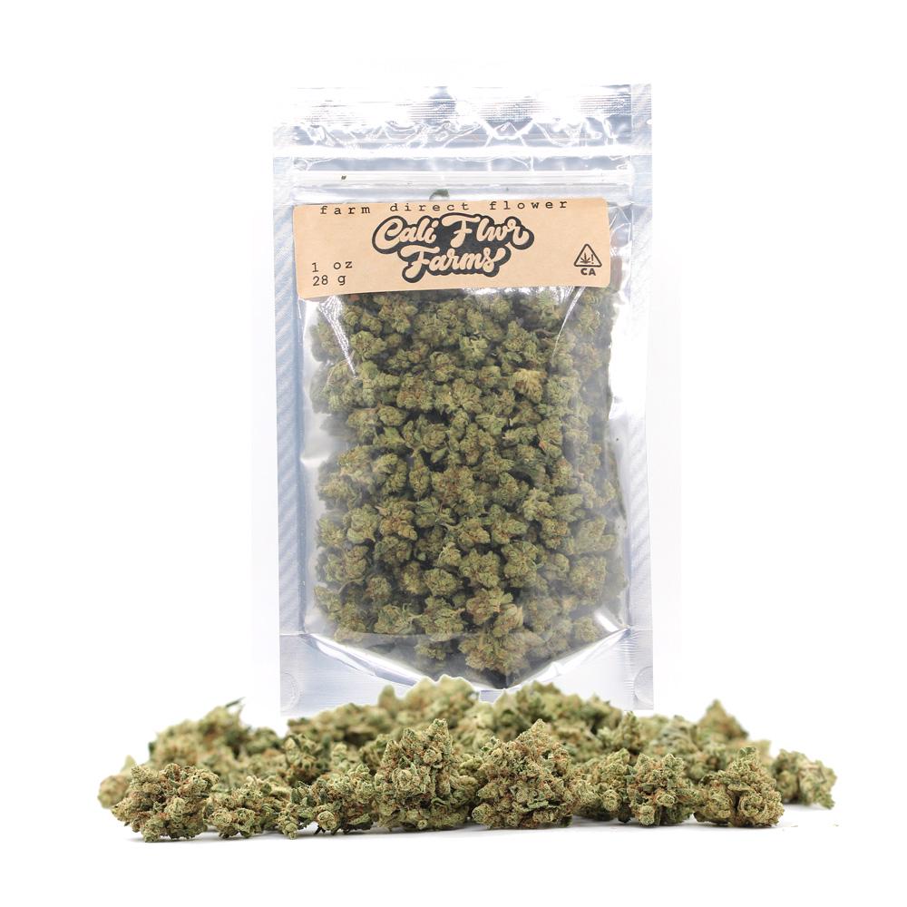 Cali Flwr Farm Cali Gas OG (Gorilla Glue) Ounce Emjay