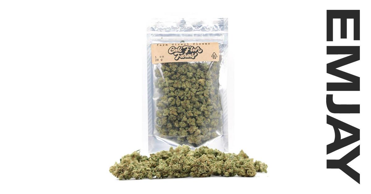 Cali Flwr Farm Cali Gas OG (Gorilla Glue) Ounce Emjay