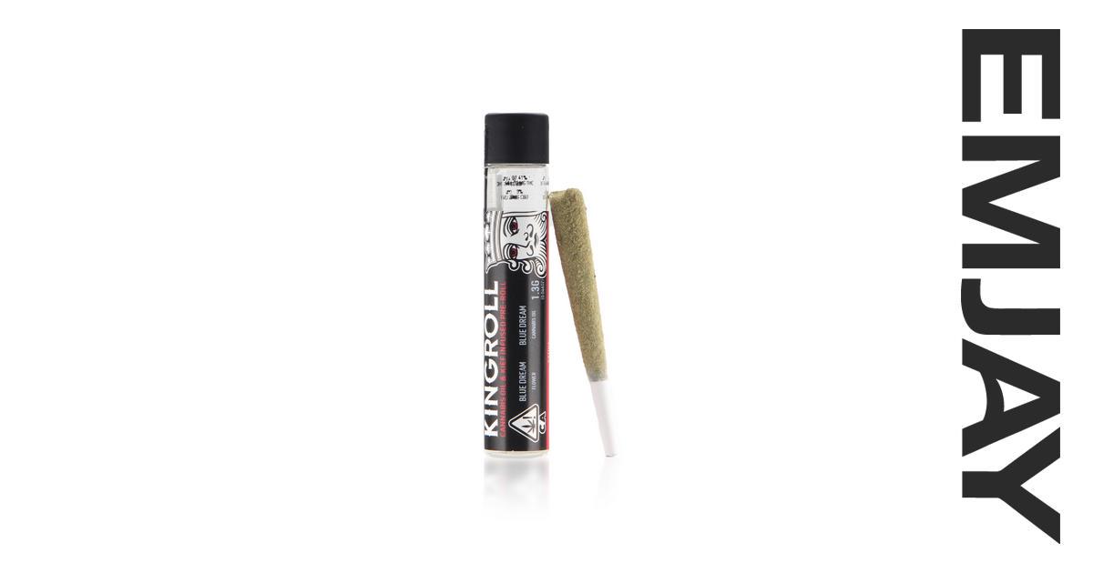 Kingroll Infused Blue Dream x Blue Dream Emjay