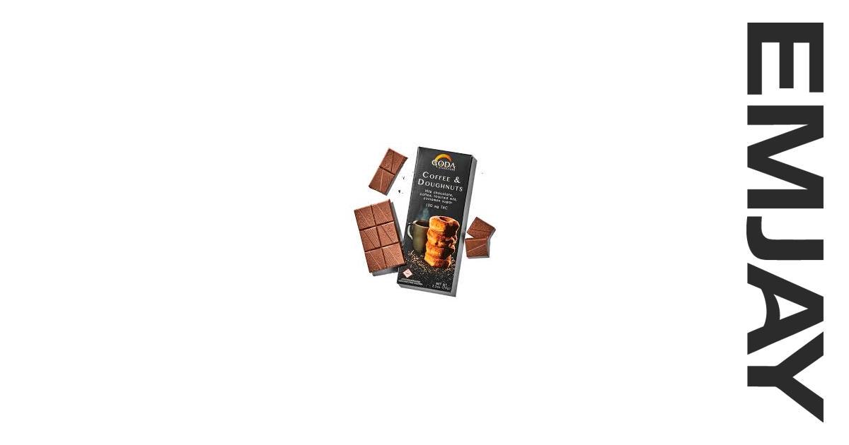Coda Coffee & Doughnuts Chocolate Bar Emjay