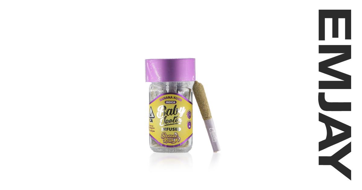 Jeeter Infused Baby Banana Kush 5 Pack Emjay